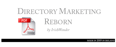 Directory Marketing Reborn Ebook